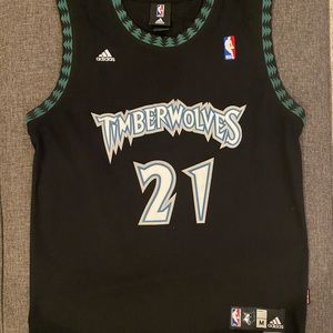 Kevin Garnett Timberwolves Adidas throwback jersey Size Medium